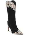 Dolce Vita Kasedy Western Boot In Black Multi
