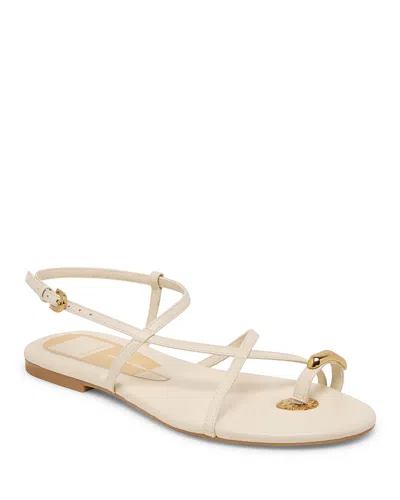 Dolce Vita Women's Kesha Strappy Sandals In Bone Leather