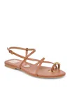 Dolce Vita Women's Kesha Strappy Sandals In Cognac Leather