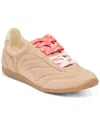 Dolce Vita Laini Sneakers Camel Suede In Nude