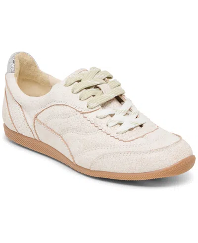 DOLCE VITA WOMEN'S LAINI CONTRAST LACE-UP LOW PROFILE JOGGER SNEAKERS