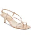 Dolce Vita Women's Laury Strappy Kitten-heel Dress Sandals In Champagne