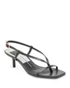 Dolce Vita Laury Strappy Sandal In Black Leather