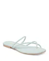 Dolce Vita Women's Leanna Strappy Flat Sandals In Aqua Stella