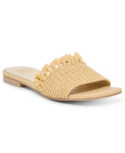 Dolce Vita Lenya Slide Sandal In Yellow