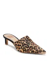 Dolce Vita Women's Lexy Pointed Mules In Dark Leopard