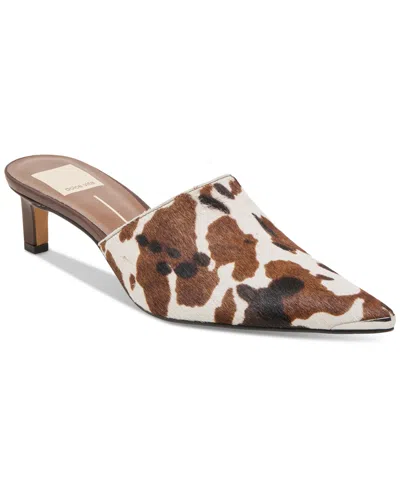 DOLCE VITA WOMEN'S LEXY POINTED-TOE HEELED MULES