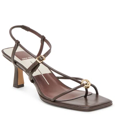 Dolce Vita Women's Mylee Strappy Dress Sandals In Brown