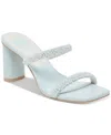 Dolce Vita Nolah Faux Pearl Sandal In Ice Blue Stella Leather