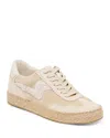 Dolce Vita Notice Beaded Mesh Sneaker In Natural Multi