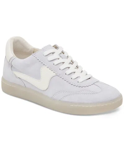 Dolce Vita Women's Notice Low-profile Lace-up Sneakers In Blue