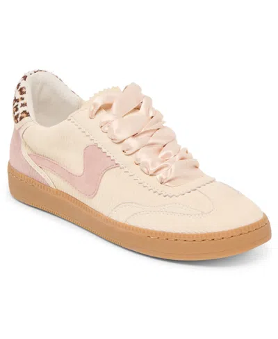 Dolce Vita Women's Notice Low-profile Lace-up Sneakers In Multi