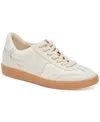 Dolce Vita Notice Lace Trim Sneaker In White Leather