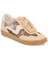 Dolce Vita Notice Mesh Sneaker In Light Leopard Mesh