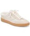 Dolce Vita Notice Faux Shearling Sneaker In Neutral