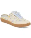 Dolce Vita Women's Notice Slide Mule Sneakers In Blue Floral Leather