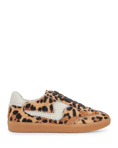 DOLCE VITA WOMEN'S NOTICE STITCH LEOPARD PRINT SNEAKERS