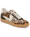Dolce Vita Women's Notice Stitch Low-profile Lace-up Sneakers In Animal Print