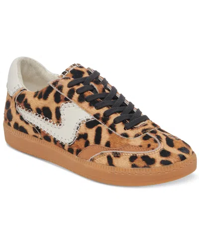 DOLCE VITA WOMEN'S NOTICE STITCH LOW-PROFILE LACE-UP SNEAKERS