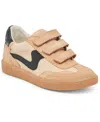 Dolce Vita Women's Notice Adjustable Strap Low Profile Sneakers In Tan Multi