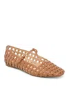 Dolce Vita Rains T-strap Flat In Saddle Leather