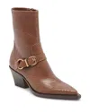 Dolce Vita Rave Pointed Toe Bootie In Saddle