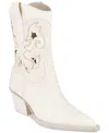 Dolce Vita Ravena Cutout Western Boot In Off White Nubuck