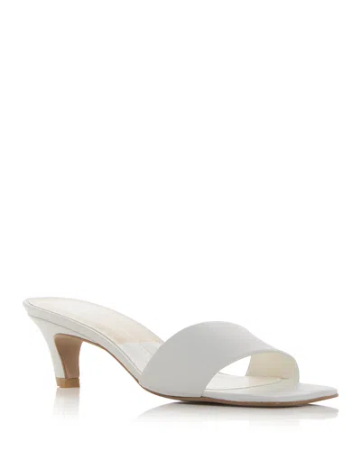 Dolce Vita Women's Rexa Slide Sandals In White