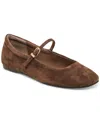 Dolce Vita Reyes Ballet Flats Dk Brown Suede In Brown