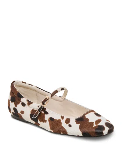 DOLCE VITA WOMEN'S REYES SLIP ON MARY JANE BALLET FLATS
