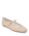 Dolce Vita Women's Reyes Slip On Mary Jane Ballet Flats In Praline Crinkle Patent