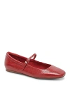 Dolce Vita Reyes Mary Jane In Red Crinkle Patent Leather