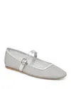 Dolce Vita Rodni Mary Jane Flat In Dusty Blue Mesh