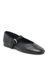 Dolce Vita Roslyn Mary Jane Flat In Black Leather