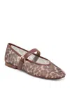 Dolce Vita Roslyn Flats Leopard Mesh In Leopard Mesh