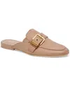 Dolce Vita Women's Santel Buckled Slip-on Mule Flats In Taupe
