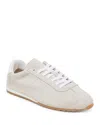 Dolce Vita Serina Sneakers Ivory Suede In Gray