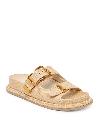 Dolce Vita Women's Sevana Sandals In Light Natural Raffia