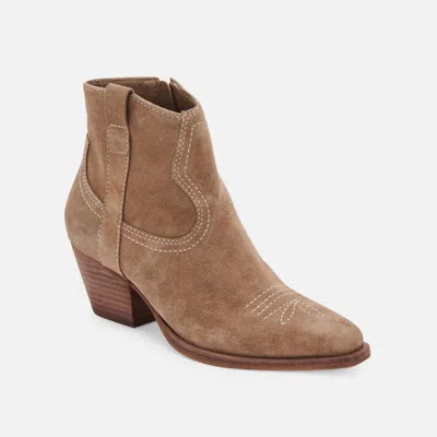 Dolce Vita Women's Silma Ankle Bootie In Brown