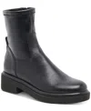Dolce Vita Simaya H2o Waterproof Platform Bootie In Black Leather