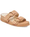 Dolce Vita Soya Platform Sandal In Light Tan Leather