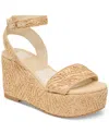 Dolce Vita Women's Talisa Macrame Wedge Sandals In Natural Macrame