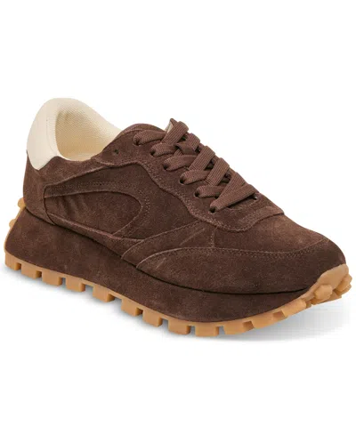 Dolce Vita Women's Tricia Chunky Retro Lace-up Jogger Sneakers