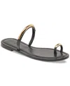 Dolce Vita Wink Slide Sandal In Black Leather