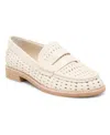 Dolce Vita Women's Wonda Round-toe Perforated Loafers In Neutral
