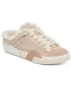 Dolce Vita Zantel Faux Shearling Lined Slip-on Sneaker In Dune