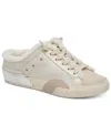 Dolce Vita Zantel Faux Shearling Lined Slip-on Sneaker In Off White