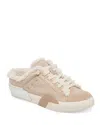 Dolce Vita Zantel Faux Shearling Lined Slip-on Sneaker In Dune