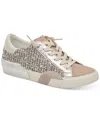 Dolce Vita Zina Sneaker In Dark Silver Glitter Multi