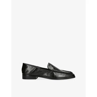 Dolce Vita Womens Black Beny Leather Loafers Eur 40 / 7 Uk